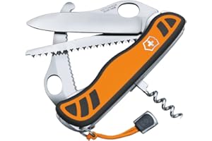 ‎VICTORINOX Victorinox Schweizer Taschenmesser, Hunter XTM, Multitool, Swiss Army Knife 6 Funktionen, Einhand-Feststellklinge, Korkenzieher, Holzsäge