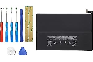 Vvsialeek A1512 Batería compatible para iPad Mini 2, iPad Mini 3, A1599, A1600, A1601, A1489, A1490, A1491, A1512 con kit de herramientas