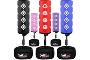 WOLFX Kids/Junior Boxing FREE STANDING Punch bag Set Freestanding Bag + Gloves, Skipping Rope