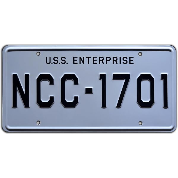 Silver Buffalo Star Trek NCC-1701 Property of the USS Enterprise