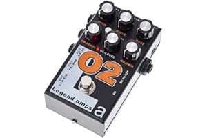 AMT ELECTRONICS AMT O2 Préamplificateur de guitare JFET 2 canaux avec Cab.Sim (émulate)