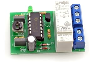 AVT KITS AVT1710 KIT DIY Verzögerungsschalter, Elektronisches DIY Kit, Lernpaket, Elektronik-Bastelkit, Kit zum selber löten, Konstruktionsspielzeug