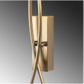Amber LED Eskitme Metal Aplik E27 Duvar Aydınlatma 22x9x57 cm Oturma Odası, Bej-3187