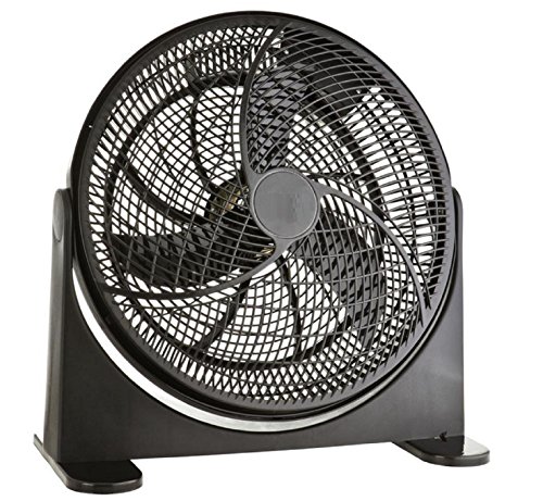 Bodenventilator Power Windmaschine Ventilator Wandventilator Standventilator Luftkühler 180° neigbar Wandmontage möglich 75Watt Ø41cm - 2