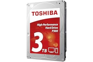 Toshiba P300 3TB Interne Disque Dur 8.9cm (3.5 Zoll) SATA III HDWD130UZSVA Bulk