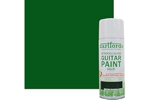 dartfords British Racing Green Nitrocellulose Guitar Paint 400ml Aerosol