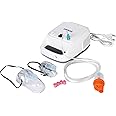 Ubinas Advance Compressor Respiratory Nebulizer with Complete Kit Three Layer Filteration Nebulizer for Kid & Adult Masks (White & Grey) with Two Years Warranty || nebulizer white & gray