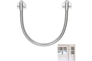 Protection de Câble de Porte,Boucle de Porte Electrique Exposée,Protecteur de Fil D'accès en Acier Inoxydable,Manchon de Montage Apparent,Gaine Cable Porte,Protecteur Câble Contrôle D'accès Tokaneit