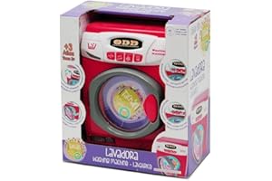 Tachan- Lavadora Little Life, de 3 a 6 años, Color rojo (CPA Toy Group 46164) , color/modelo surtido