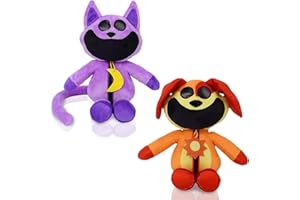 LYNBLY Smiling Critters Peluche, 2PCS Funny Peluche Sonriente, Juguete de Peluche de Critters sonrientes, Smiling Critters Series Figura Regalos para Adults Niños Fans Cumpleaños
