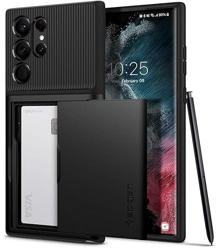 Poetic Spartan Case For Samsung Galaxy S22 5G 6.1 Inch, Built-in Screen Protector Work With Fingerprint ID, Full Body Rugged Shockproof Protective Cover Case With Kickstand, Metallic Gun Metal - View #9