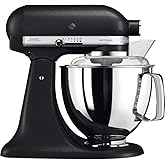 Kitchenaid Artisan 4, 8 L Stand Mikser 5KSM175PS Cast Iron Black-EBK