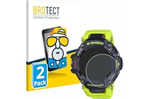 BROTECT Protector Pantalla Anti-Reflejos para Casio G-Shock GBD-H2000 (2 Unidades) Película Mate Anti-Huellas