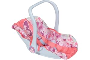 Baby Annabell Active Dondolino 706657 - Accessorio per bambole da 36/43cm - Seggiolino e dondolino 2 in 1 - Include rivestimento in tessuto, impugnatura ergonomica, cintura di sicurezza - Età: 3+ anni