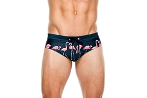 LikeJump Bañador de Natación Hombre Briefs Traje de Baño Secado Rápido para Playa Piscina