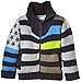 Absorba Baby-Boys Indigo Trip Striped Cardigan, Blue (marine), 9-12 Months (Manufacturer Size:12 Months)