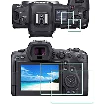 IDaPro Pack 2 Verres Trempés Protection Écran Canon EOS R5 Mark II - 9H Anti-rayures