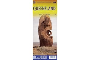 Queensland: ITM Travel Reference Map 1:900000