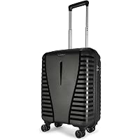 Aristocrat Cabin Airpro 55 Cm(Small) Polypropylene 360 Degree 8 Wheels Trolley Bag for Travel Hard Case Luggage, Lightweight 
