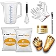 SODEE® Hand Casting Kit - Baby Foot Printing Kit - Casting Kit for Hand Casting - Baby Casting Kit - Kit for Infant Hand & Foot Mold (Molding Powder 300gm, Casting Powder 500gm)
