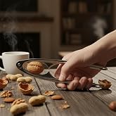 Deconox Paslanmaz &Ccedil;elik Ceviz, Fındık ve Badem Kıracağı Pense Şeklinde | Ağır ve Y&uuml;ksek Kaliteli Malzeme | Dayanıklı &amp; Ergono