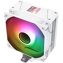 Thermalright Burst Assassin 120 CPU-Kühler White - Mit LCD Display | Für Intel & AMD