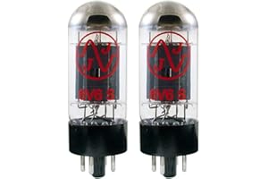 JJ ELECTRONIC New In Box Plate Current Matched Pair (2) JJ 6V6 / 6V6S Vacuum Tubes 6V6GT