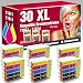 Produktbild ms-point® 30 kompatible Druckerpatronen für Epson Expression Home XP-100 XP-102 XP-200 XP-202 XP-205 XP-210 XP-212 XP-215 XP-225 XP-30 XP-300 XP-302 XP-305 XP-310 XP-312 XP-313 XP-315 XP-320 XP-322 XP-325 XP-33 XP-400 XP-402 XP-405 XP-405WH XP-410 XP-412 XP-413 XP-415 XP-420 XP-422 XP-425 Patronen kompatibel zu T1811 T1812 T1813 T1814 18XL