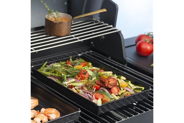 Durandal Selection Plaque Barbecue 1.5 litres | Petit Plat de Cuisson BBQ| Plaque Four antiadhésive| Plaque de Cuisson Four