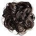PRETTYSHOP Hairpiece Hair Rubber Scrunchie Scrunchy Updos, VOLUMINOUS, Curly or Messy Bun, Different Colors Available G4E