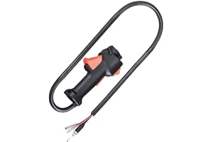 YOUNG WOLF 115 cm Strimmer Trimmer Decespugliatore Maniglia Interruttore Cavo 26mm Tubo