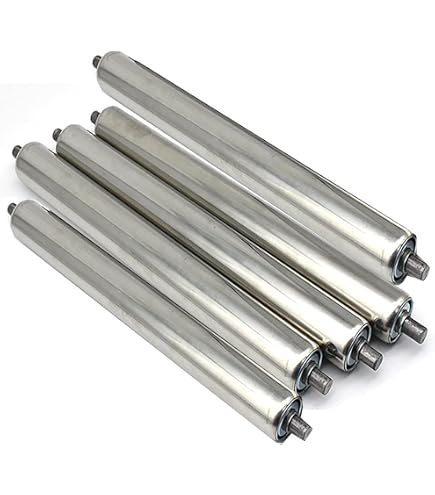 Rouleaux Plastique 20mm Avec Axe Ressort Pour Convoyeur - Lot - Neuf - Marque SKX