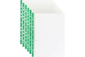 EASTLIGHT PREMIUM Eastlight Punched Pockets A4 Glass Clear Polly (box 250) Reinforced Spine Top opening wallets