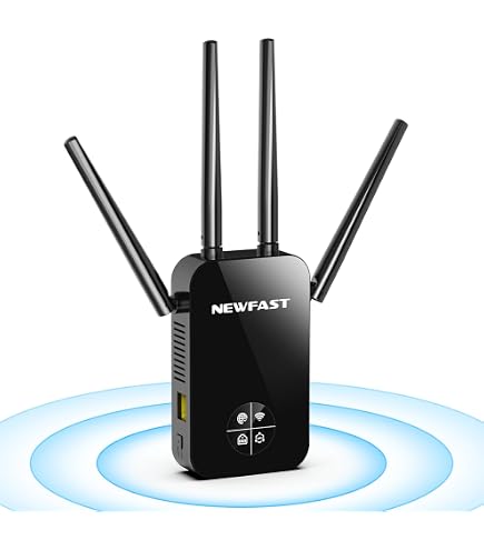 Ripetitore WiFi 300Mbps Con 6 Antenne, Porta LAN, Copertura 1200m², WPS, Modalità AP/Router/Mesh, 2025