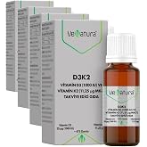 VeNatura Vitamin D3 K2 (11.25 MG) Damla 20 ml P03761 (4 paketi)