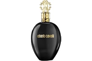 Roberto Cavalli Nero Assoluto, Eau de Parfum da Donna, Profumo Ricco, 75 ml