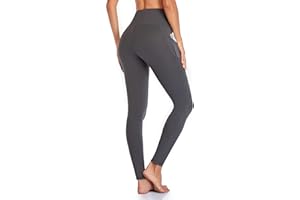 Occffy Leggings de Sport Femmes Fitness Taille Haute Pantalon Yoga Leggins avec Poches pour Gym Fitness Jogging Oc01
