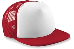 Beechfield Vintage Plain Snap-Back Trucker Cap