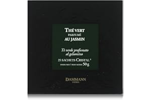 Pasticceria Passerini dal 1919 Dammann Jasmin - Thé Vert au Jasmin, 25 sachets Cristal - Dammann Frères