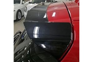AniFM 1 Spoiler Posteriore Serie E87 F20 in Fibra di Carbonio per 1 berlina 4 Porte Serie 08-18, Spoiler Bagagliaio Posteriore, Spoiler Bagagliaio Posteriore ABS Nero,Black