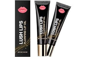 CELESTIMINGLE Plumping Serum Oil, Lip Oil Plumper, Lip Boosting Serum, Natural Lips Plumping Serums, Hydrating and Nourishing Lips Oils, Reduce Fine, Moisturizing and Non-Sticky (A)