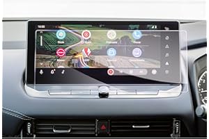 GAFAT Compatible with 12.3" Nissan Qashqai J12/Juke 2024 Facelift/X-Trail T33 2023 2024 2025 Navigation Glass Screen Protector, Qashqai e Power 12.3 inch NisanConnect Screen Protector, 9H Anti-Scratch