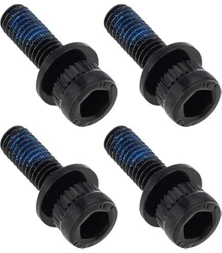 Vis De Fixation Pour Frein à Disque Reverse – M6x18 – Or – Lot De 4 (compatible Shimano)