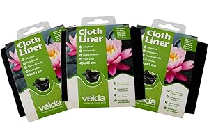 Velda gamuza plantar cesta maletero 45 x 45 cm (3 unidades)