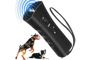 WEIMEIH Anti Bell Gerät Hunde, Anti Bell Halsband für Hunde, Handheld Ultraschall Anti Bell Gerät Hunde, Effektiv Haustiertraining, Hundegebell Stoppen, Hundetrainings Geräte Draußen Zuhause