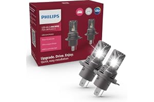 Ultinon Access LED-lampa för bilstrålkastare (H4), ultrakompakt direktmontering, +80 %, 6000 K, 2-pack