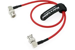 Alvin's Cables 12G SDI flexibel BNC hane till hane koaxialkabel för RÖD Komodo