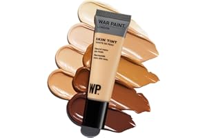 War Paint Tinted Moisturiser for Men – Lightweight Skin Tint Moisturiser for Natural Matte Finish – Mens Tinted Face Moisturiser with Hydration – Mens Skincare – Vegan – T2 Shade (30ml)