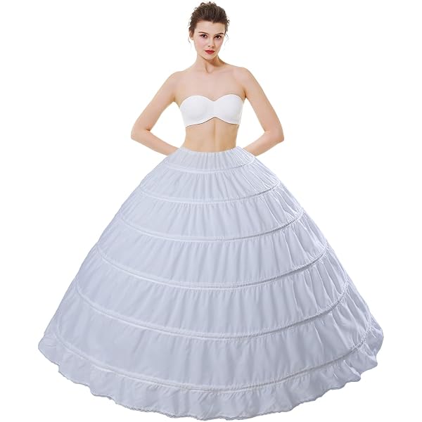 WOWBRIDAL Sottogonna Anni '50 A 4 Strati In Tulle, Corta Sopra Il Ginocchio, Vita Regolabile 50-90 Cm, Nero, Taglia M