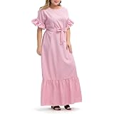 Vestido Desigual Keira coral para mujer.